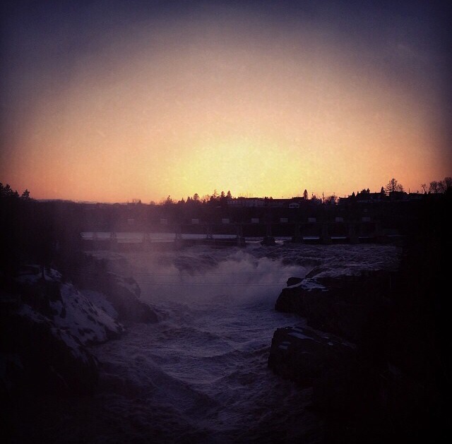 Grand Falls, New Brunswick. | Courtesy of SebInspires Instagram |